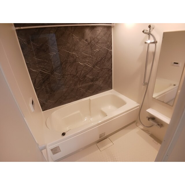 岐阜市岩栄町１丁目のアパートの浴室