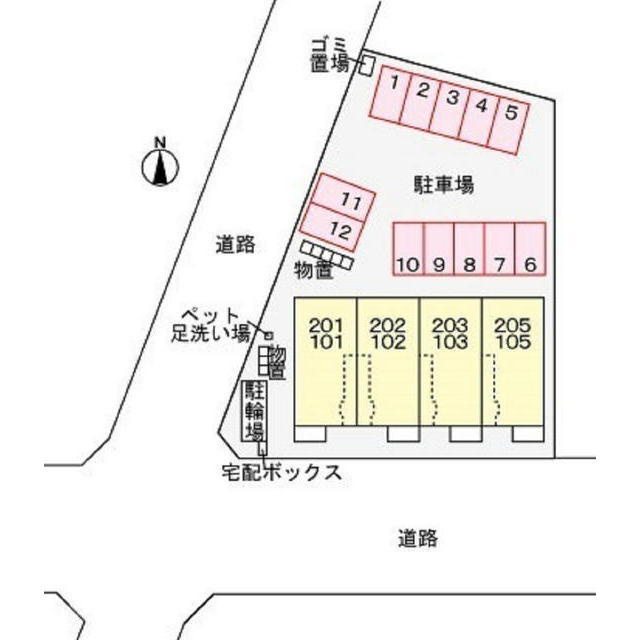 Ｌｕｋａｋｕ（ルカク）の駐車場