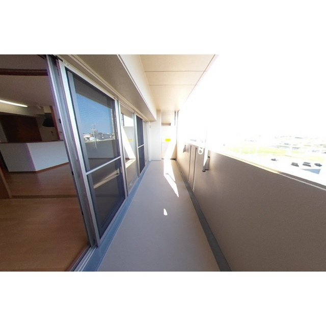 ラ・ミノールⅢのバルコニー