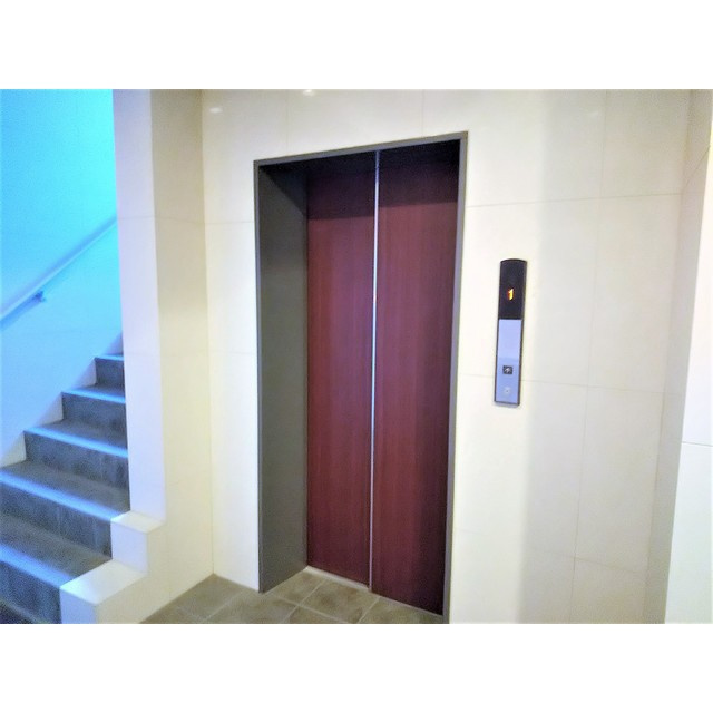 ラ・ミノールⅡのエントランス|エレベーター有り