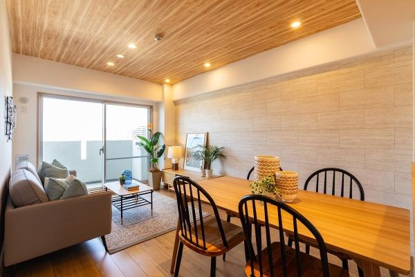 【居間・リビング】 | サングレールフェニング　中古マンション