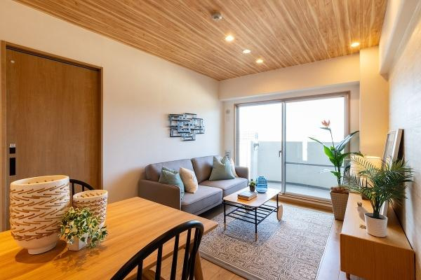 【居間・リビング】 | サングレールフェニング　中古マンション