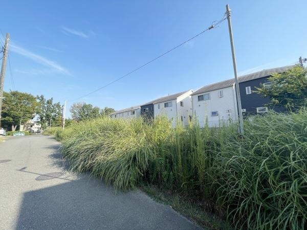 【前面道路含む現地写真】 | （2025年9月撮影）前面道路６ｍでございます！