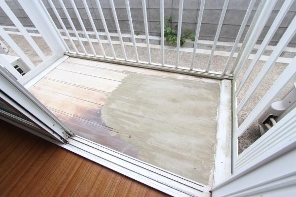 ラ・クレセールのバルコニー