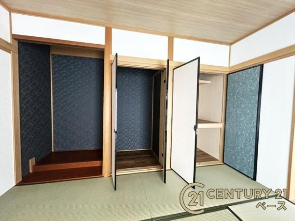 御所市柏原　一戸建の収納|和室にも収納スペース完備！