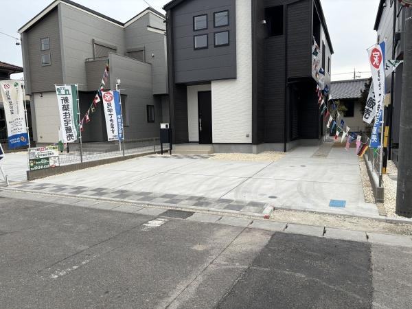 岡崎市福岡町新町　全5棟・2号棟の庭|施工例