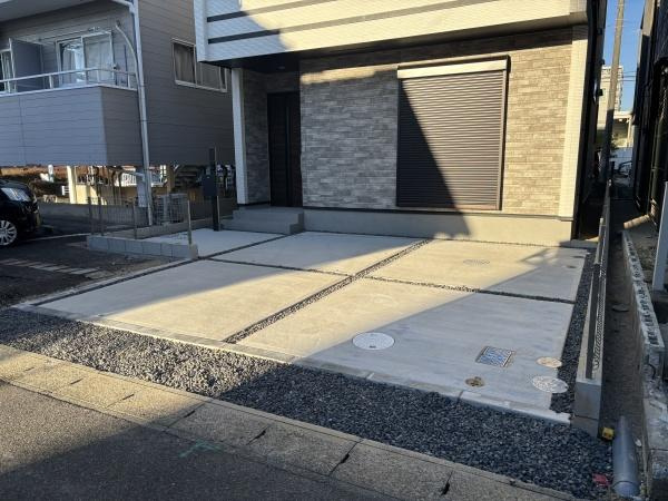 安城市住吉町3期　全1棟　A号棟の駐車場|２台駐車できます！