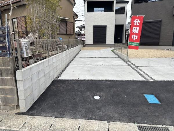 岡崎市赤渋町3期　全3棟・1号棟の駐車場|２台駐車できます！