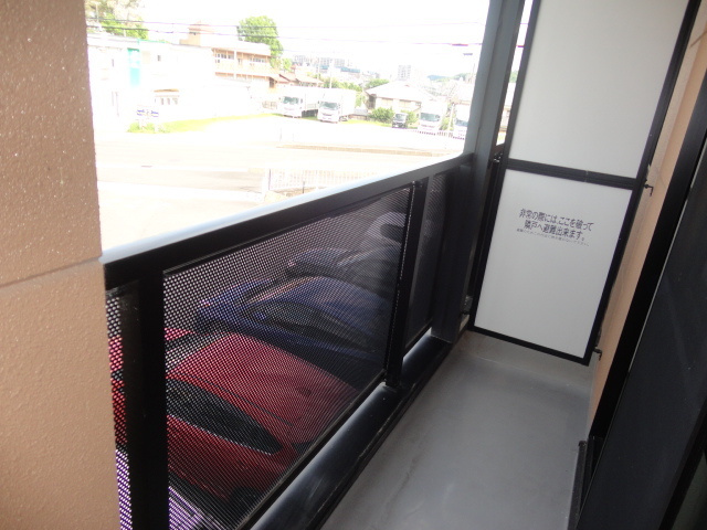 クリスタルビュー1のバルコニー