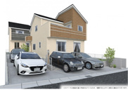 【横浜市保土ケ谷区上菅田町843-3全2棟新築戸建て】★仲介手数料無料★（上菅田笹の丘小学校・上菅田中学校）の画像