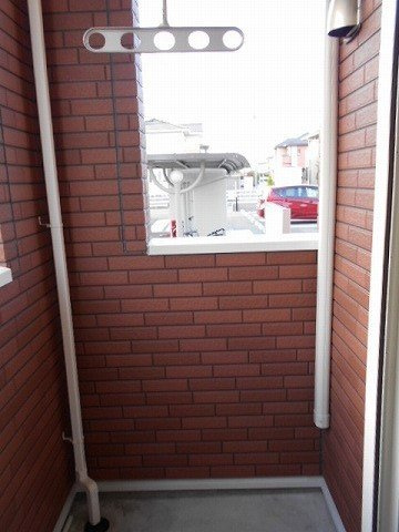 リバーガーデンのバルコニー