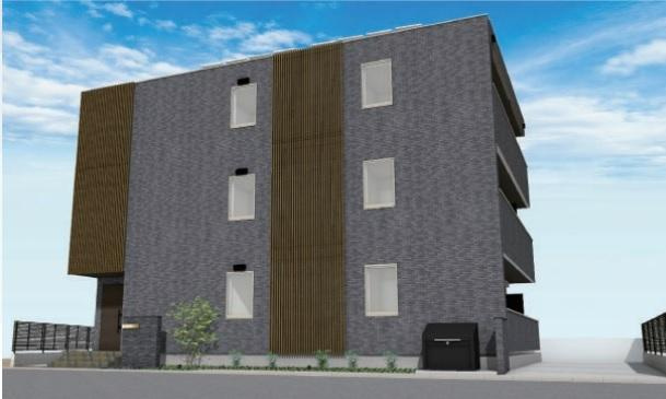 仮称メゾンブルーの外観