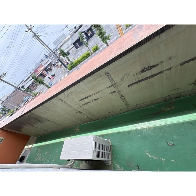 コーポサンライズモリのバルコニー