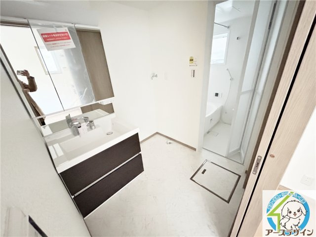 プレミアムソレイユ藤江駅前の洗面所