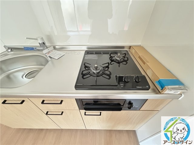 プレミアムソレイユ藤江駅前のキッチン