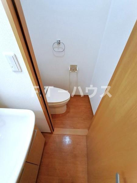 リバーシティ検見川のトイレ