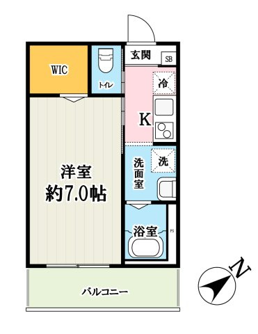 【間取り】 | （仮称）キャメル柏の葉キャンパス7A