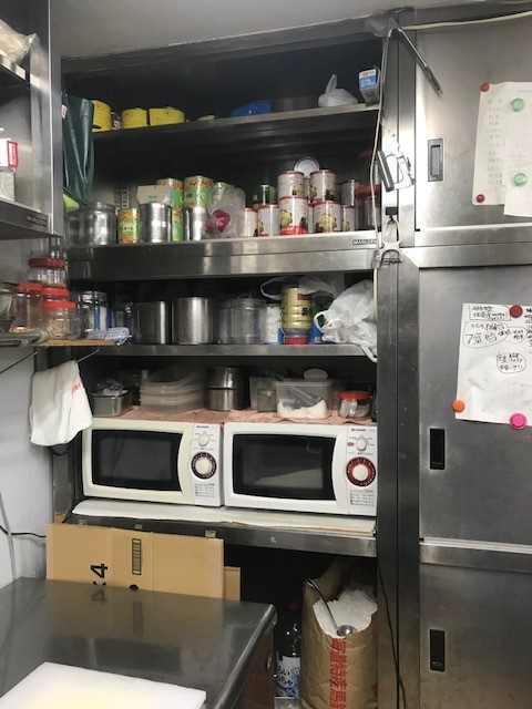 祥和ビルのキッチン|コンパクトなキッチンで掃除もラクラク