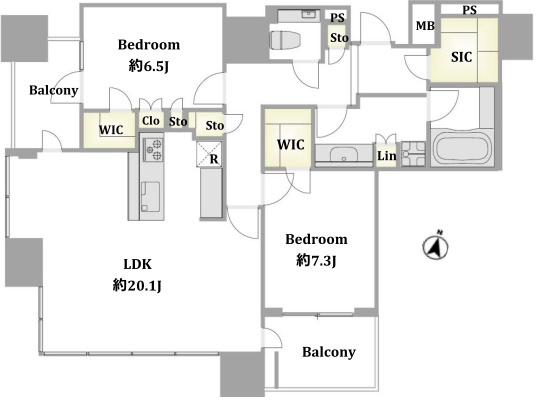 ザ・パークハウス白金二丁目タワー