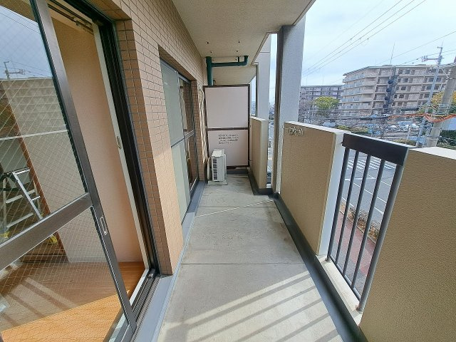 クレスト289のバルコニー