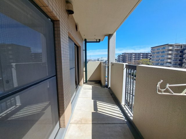 クレスト289のバルコニー