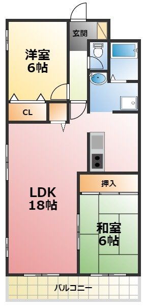 クレスト289の間取り