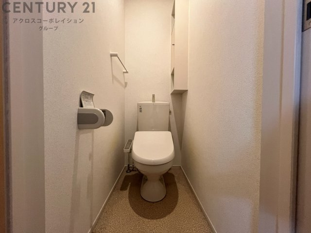 温水洗浄便座付きトイレです！