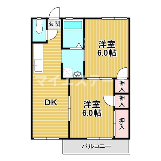 【間取り】 | メゾンⅠ