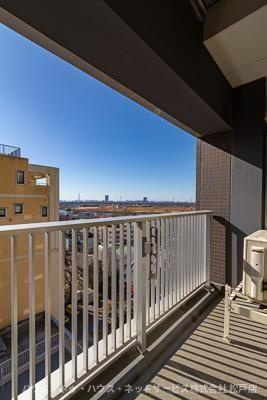 パークフラッツ松戸のバルコニー