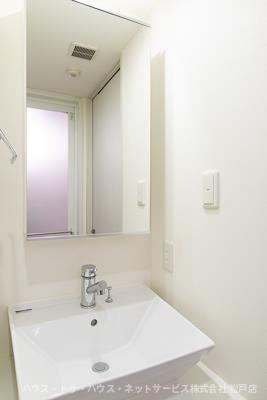 パークフラッツ松戸の洗面所