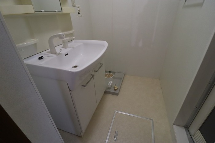 コモド八ヶ崎　Ａ・Ｂの洗面所