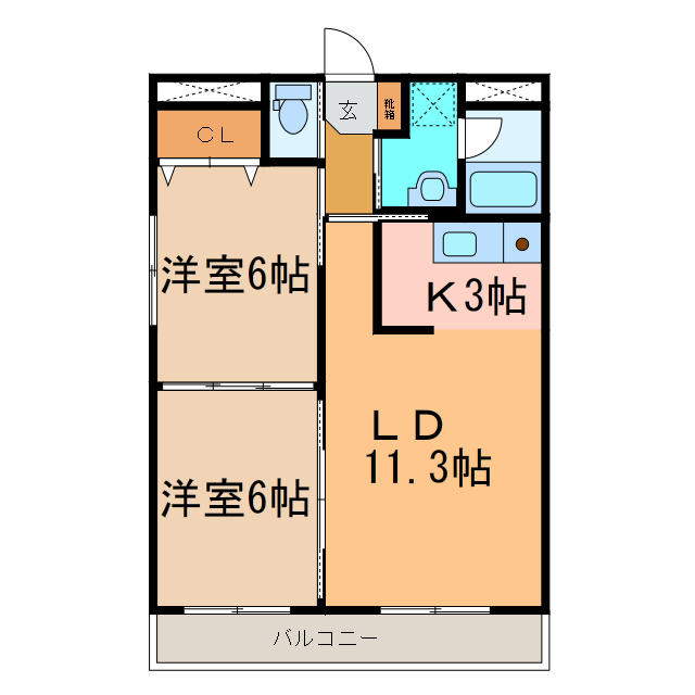 フォルテの間取り