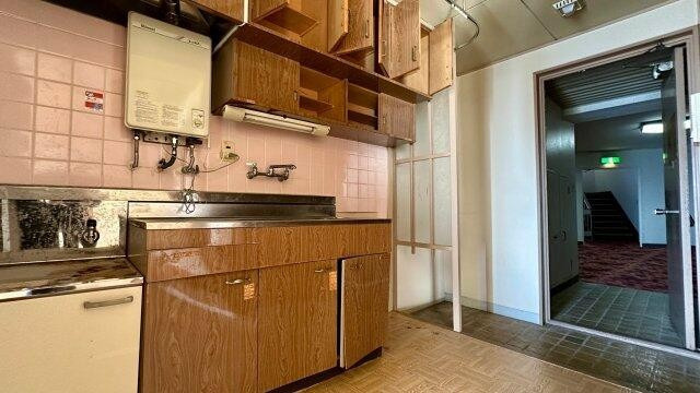 桃山マンションのキッチン