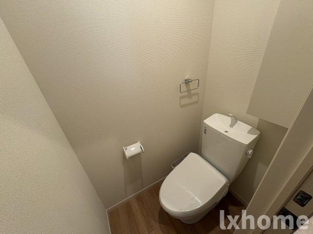 ベルリード南茨木A棟のトイレ|シンプルで使いやすいトイレです