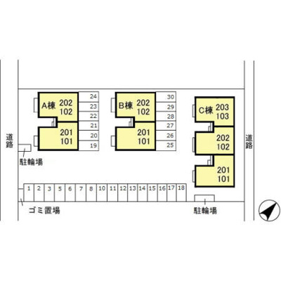 【区画図】 | グランサリックス Ｃ