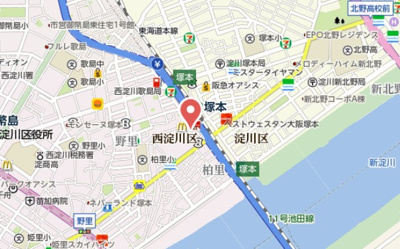 【地図】 | プレサンス塚本駅前