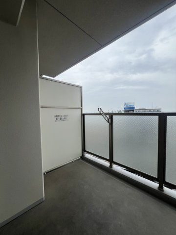 エステムコート神戸ハーバーランド前Vアクアのバルコニー