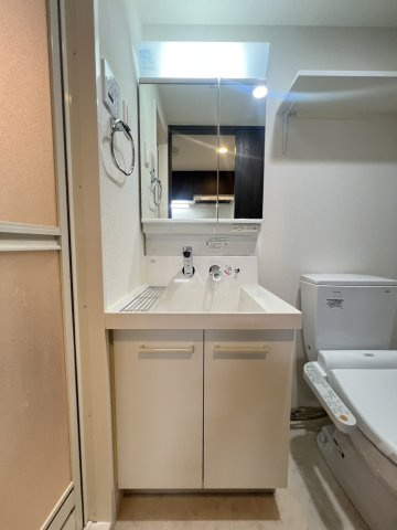 エステムコート神戸ハーバーランド前Vアクアの洗面所