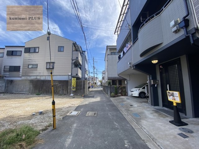 守口市滝井元町1丁目の前面道路含む現地写真