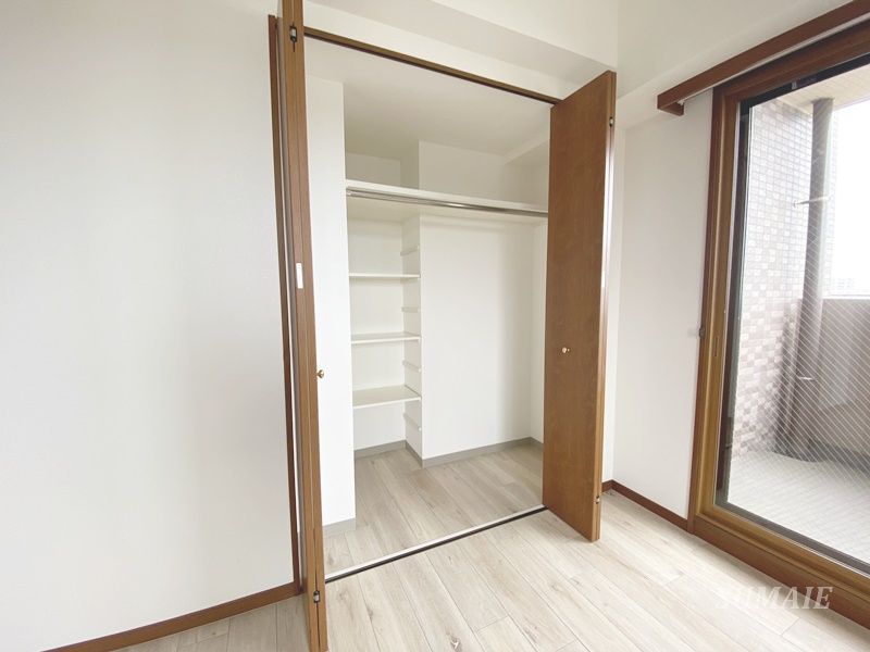 ルピナス北浦和公園の収納|ウォークインクローゼット☆