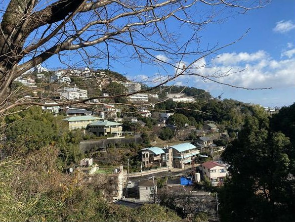 熱海市　林ガ丘町の展望