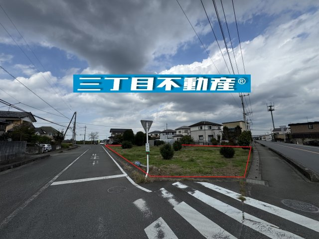 －三丁目不動産ー　深谷市武蔵野　南西角地