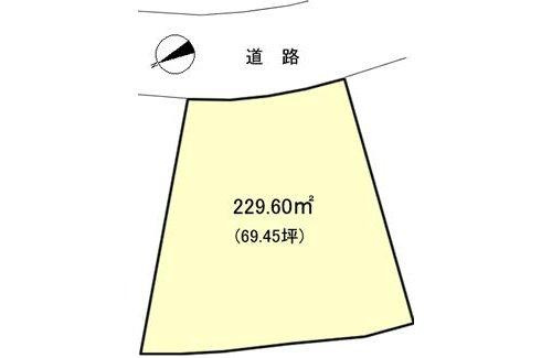 熱海市　ゆずり葉の土地図