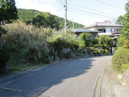熱海市　ゆずり葉の前面道路含む現地写真
