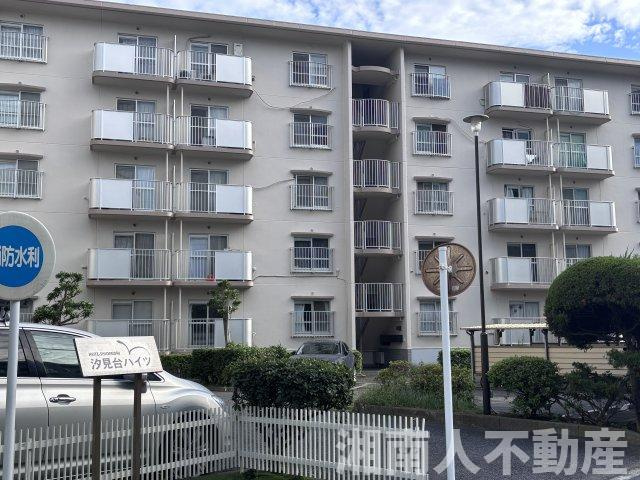 汐見台ハイツの外観|外観は落ち着いています