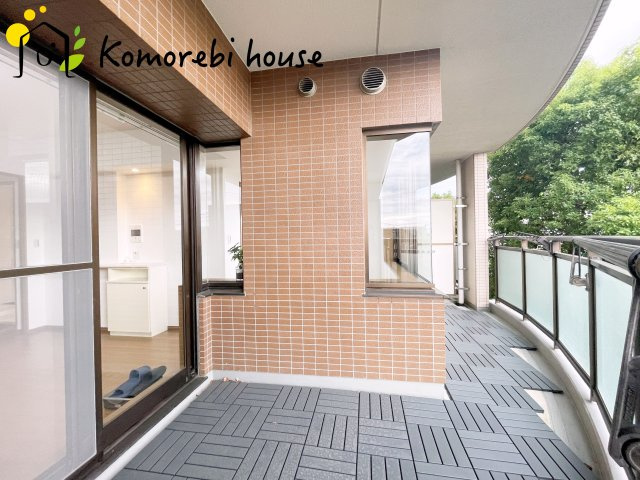 レールシティ大宮１番館のバルコニー|バルコニー付きです