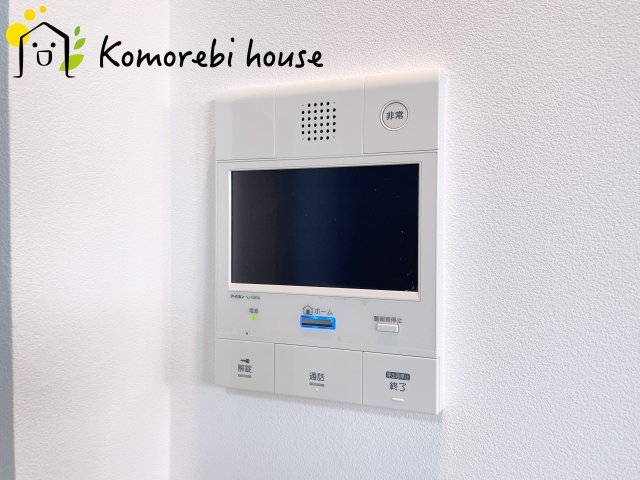 レールシティ大宮１番館の防犯設備|モニター付インターホンです