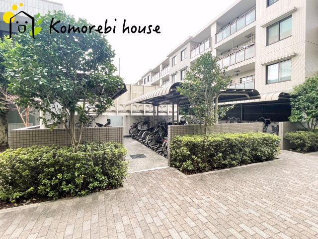 レールシティ大宮１番館の駐輪場|駐輪場です