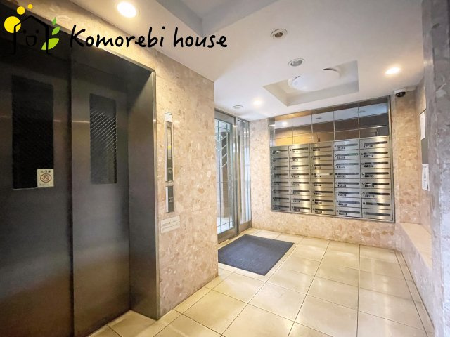 レールシティ大宮１番館のロビー|ロビーです