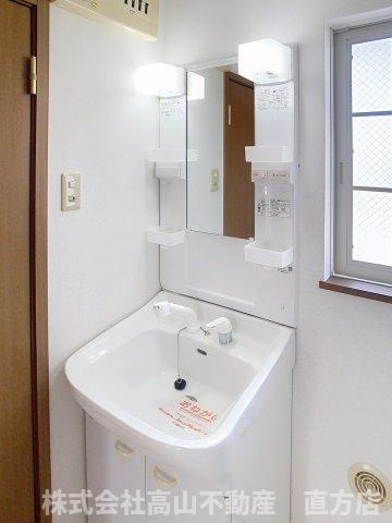 カーサ・サンストーンＡの洗面所